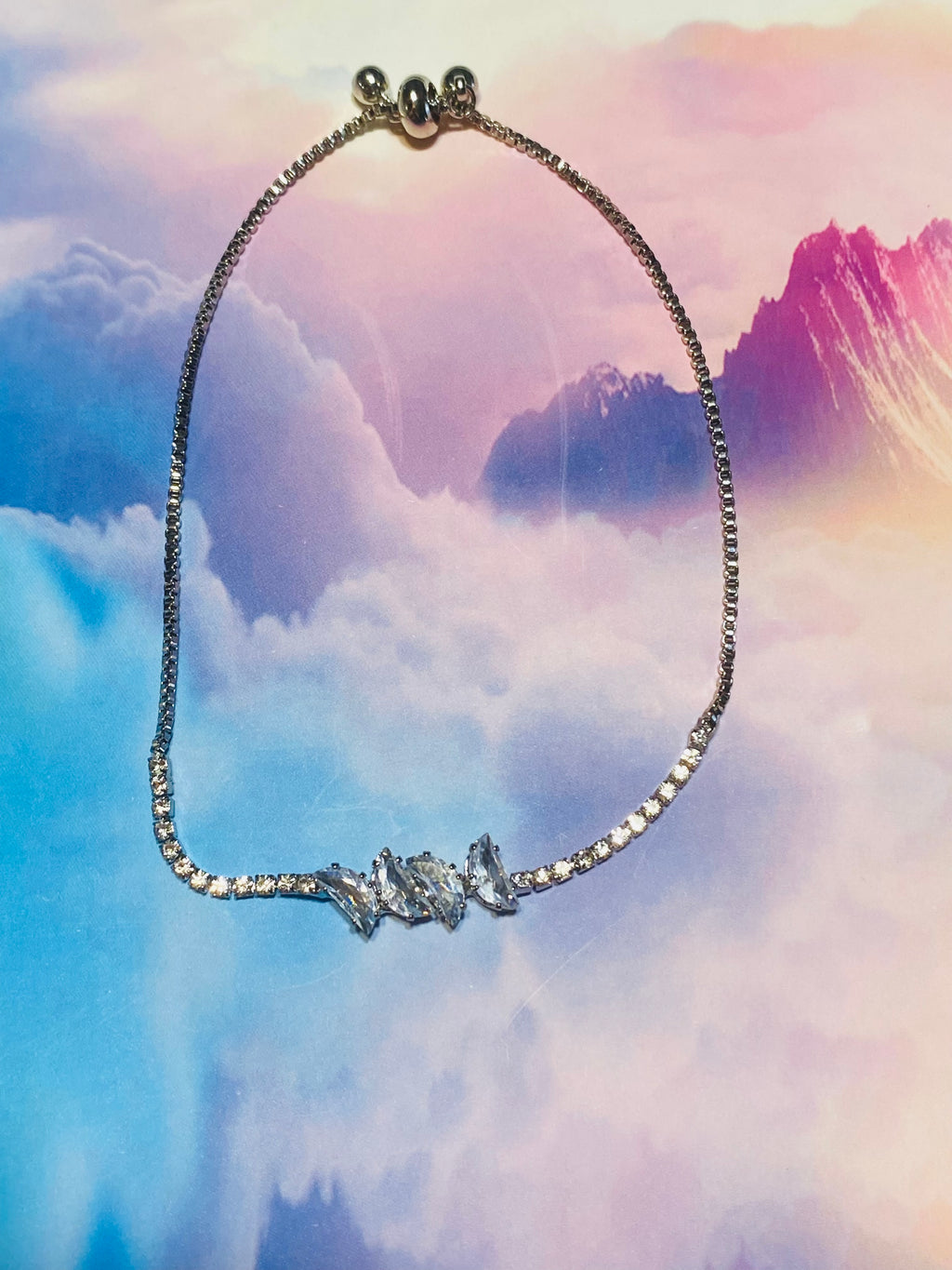 Butterfly adjustable bracelet
