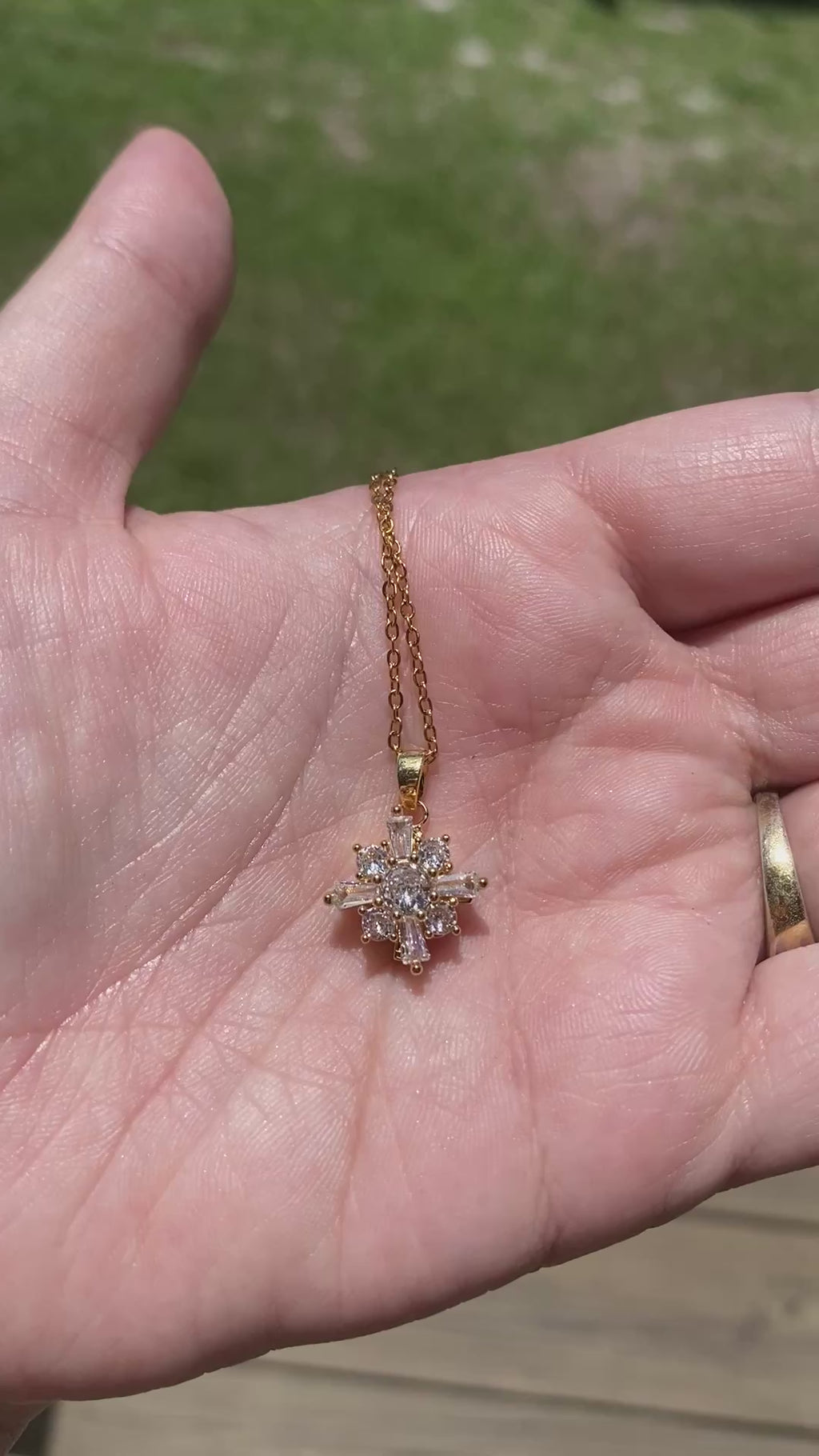 Cross necklace